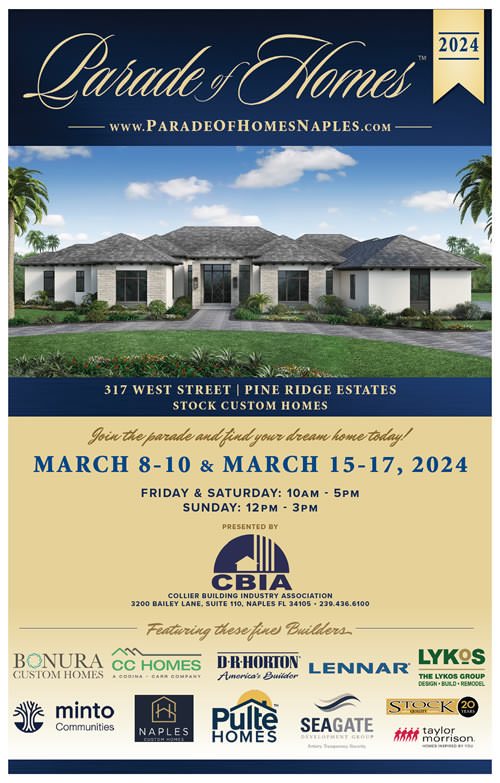 to the 2024 Naples Parade of Homes Parade of Homes Naples